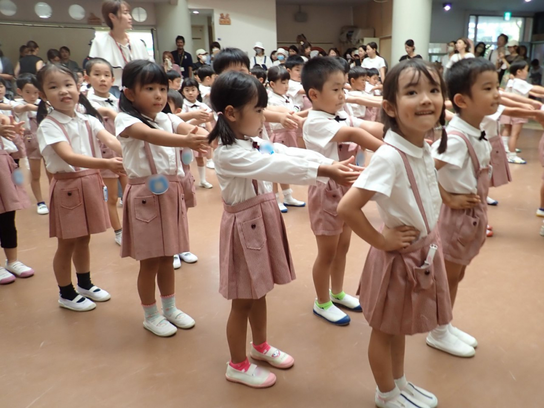 最後は幼稚園で一番年上のひばり組です