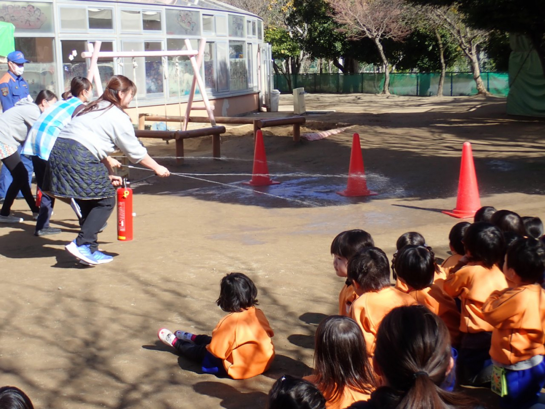 子ども達も「先生！頑張れ」って応援していました