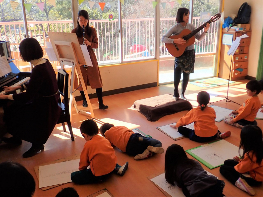 先生たちのバンド演奏